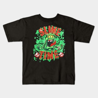 ghostbusters slime Kids T-Shirt